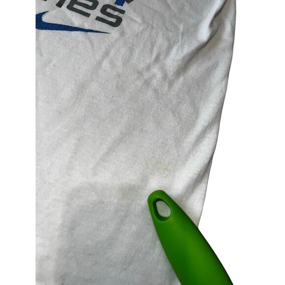 Vintage Nike Just do it Lebron graphic y2k T-shirt youth double side 10-12 - Picture 8 of 8